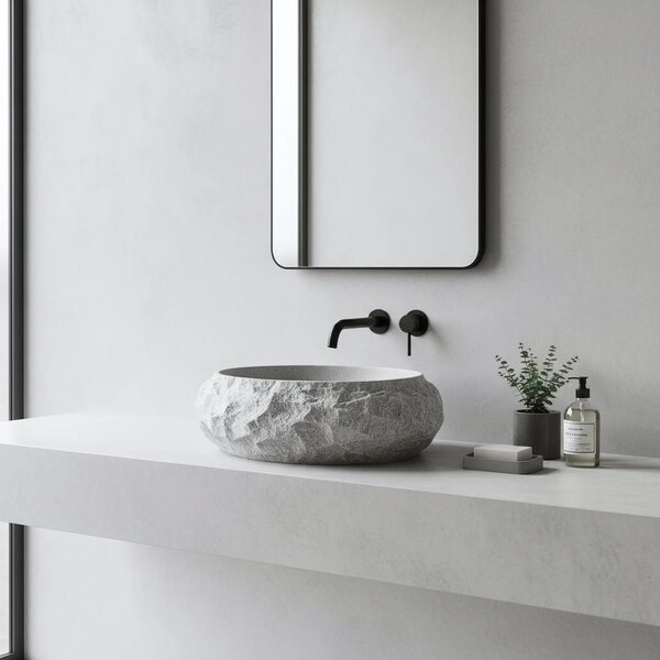 Lavabo da appoggio Rea Mika Gabro