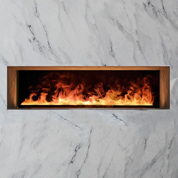Camino elettrico 3D a vapore acqueo da incasso, Led, con l'app, ElectricSun MISTique piccolo 60 cm