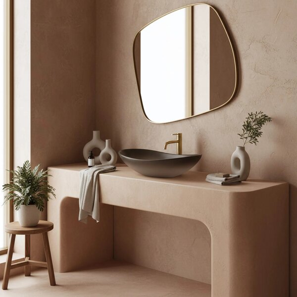 Lavabo da appoggio Rea Royal Ombre