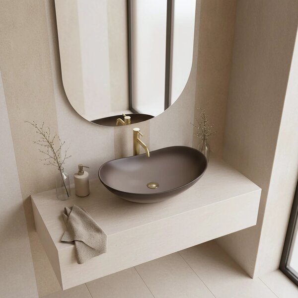 Lavabo da appoggio Rea Royal Ombre