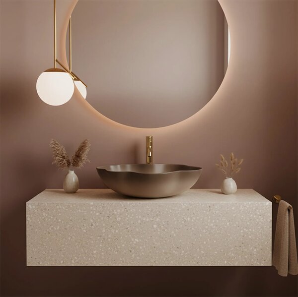 Lavabo da appoggio Rea Pearl Ombre