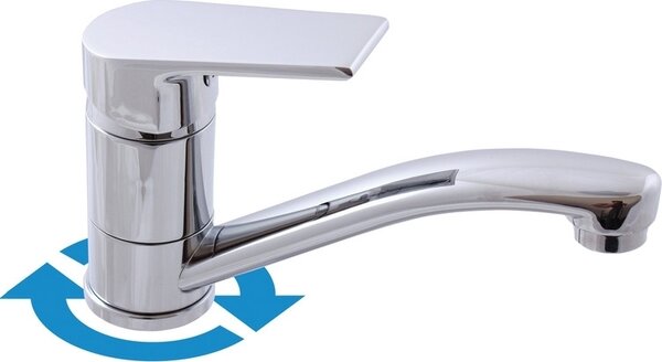 Slezák-RAV Miscelatore per lavabo Slezák RAV CO115 Colore: cromo, Dimensione: 1/2''