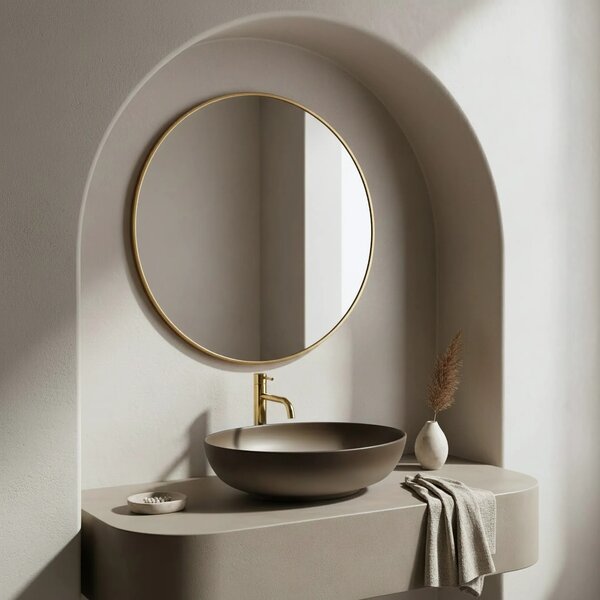 Lavabo da appoggio Rea Carola Ombre