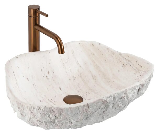 Lavabo da appoggio Rea Isla Shiro