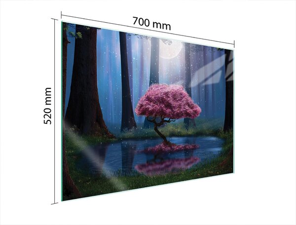 Piastra Di Protezione In Vetrina Per L'albero 70X52