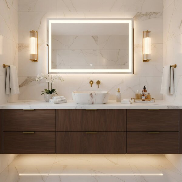 Lavabo da appoggio Rea Belinda Marrone Matt