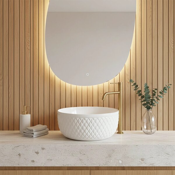 Lavabo da appoggio Rea Galaxy