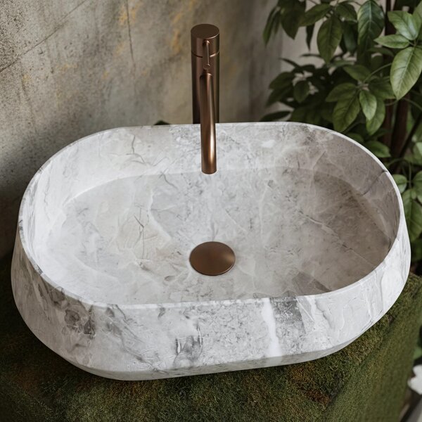 Lavabo da appoggio Rea Zoe Rock