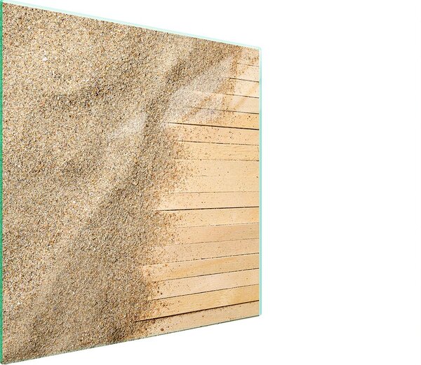 Piastra Di Protezione In Vetrina Per Levi 50X52 Sabbia