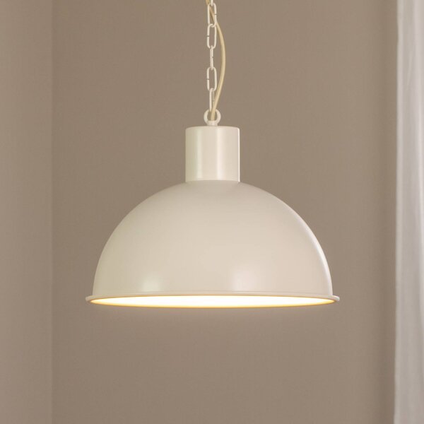 Lampada a sospensione Emoti Argon, dimmerabile, Crema / Ambra, Soggiorno / Sala da pranzo, Metallo, Industriale, Lampada a sospensione
