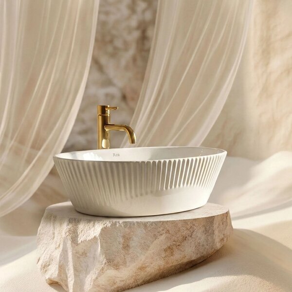 Lavabo da appoggio Rea Astoria