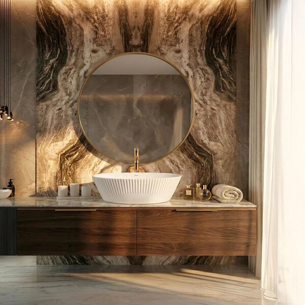 Lavabo da appoggio Rea Astoria