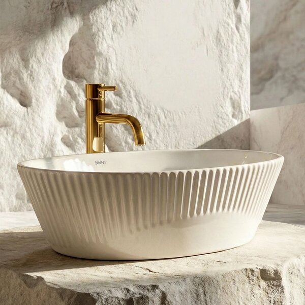 Lavabo da appoggio Rea Astoria