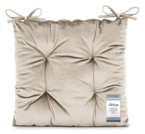 Cuscino per sedia in velluto 40x40 cm Aleksa – Restilo