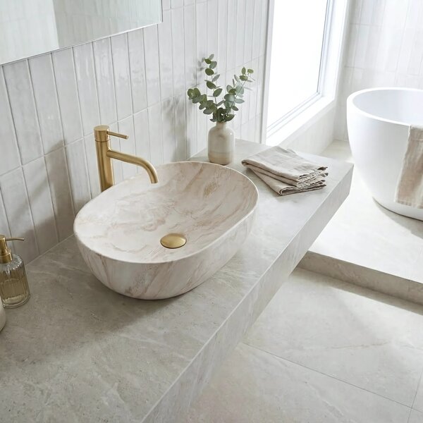 Lavabo da appoggio Rea Amelia Kallisto 48