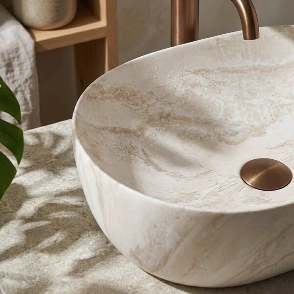 Lavabo da appoggio Rea Amelia Kallisto 48