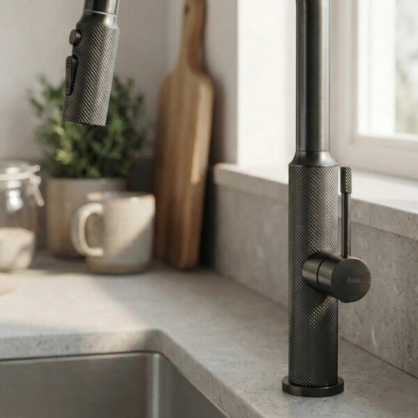 Rubinetto da cucina Rea Master Titan