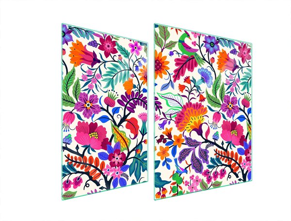Piastra Di Protezione In Vetrina Per Fiori Di Erba 70X52