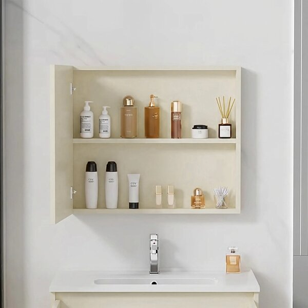 Set di mobili da bagno con lavabo Astor 60 cm Beige