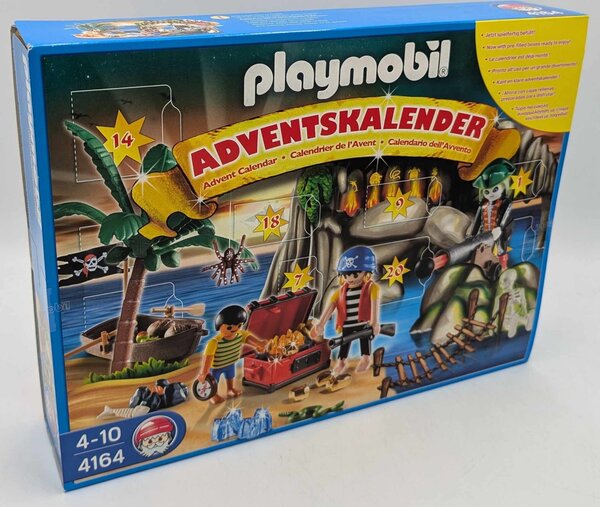 PLAYMOBIL Calendario dell'Avvento Tesoro dei Pirati 4164 NUOVO/OVP