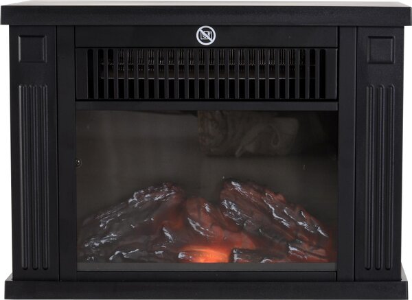 Fortuna Lai Camino elettrico da parete Camino elettrico Modello 5, fiamme realistiche, design moderno per il soggiorno