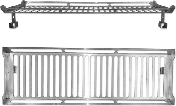 Griglia Schneider per barbecue verticale Gesundheitsgrill 66 in acciaio inossidabile