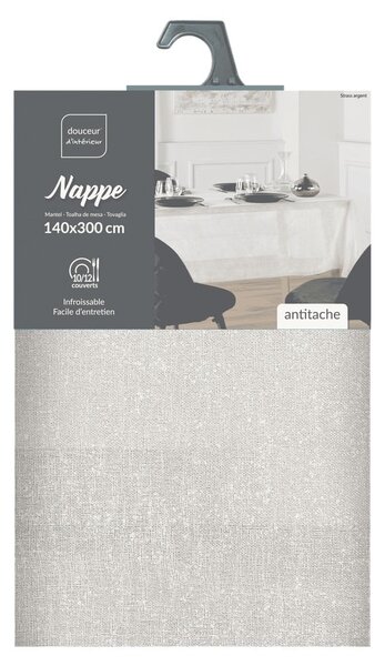 Tovaglia 140x300 cm Strass – douceur d'intérieur