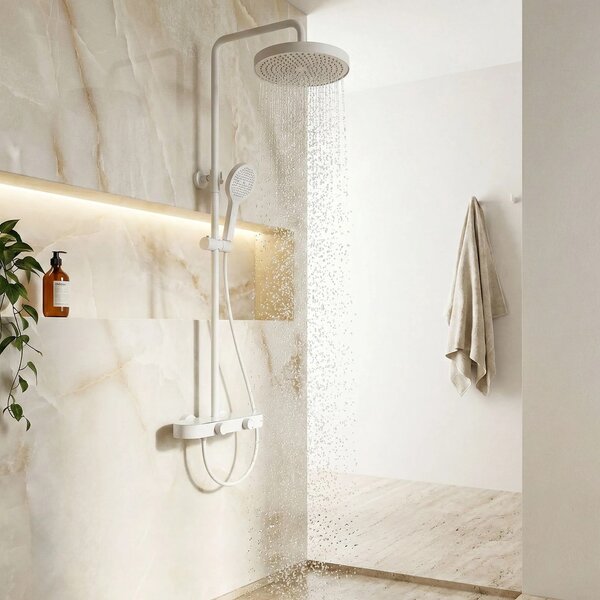 Set doccia REA Creo White
