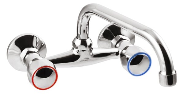 Miscelatore Per Lavabo A Parete Con Bocca A U - H/Bc-15-Fos