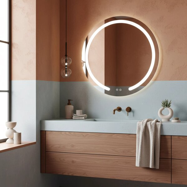 Specchio LED 70cm Modern