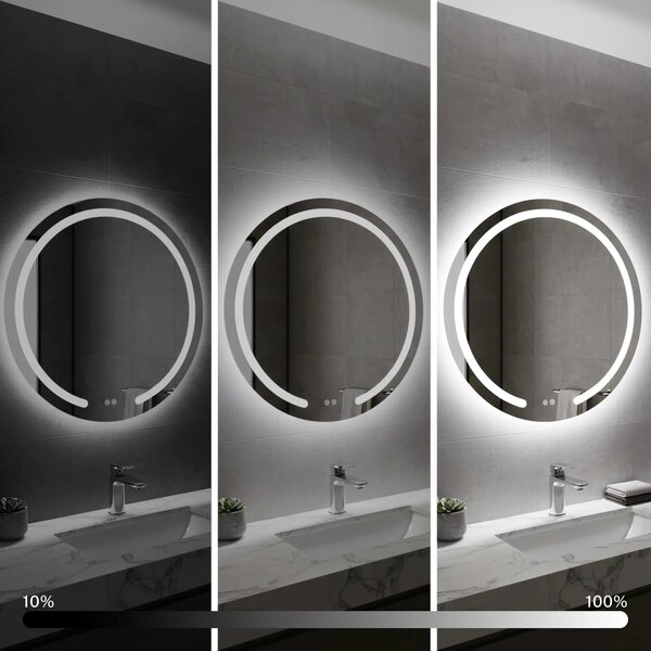 Specchio LED 50cm Modern