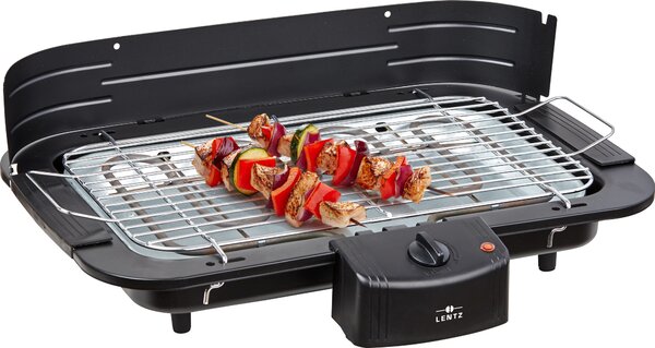 LENTZ Grill elettrico da tavolo da 2200 Watt Grill da tavolo Grill elettrico (74332)