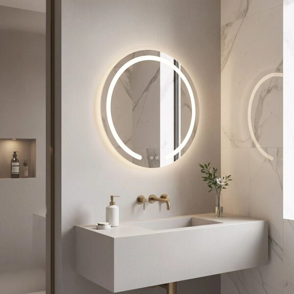 Specchio LED 50cm Modern