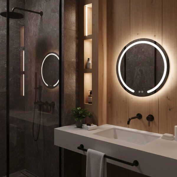 Specchio LED 50cm Modern