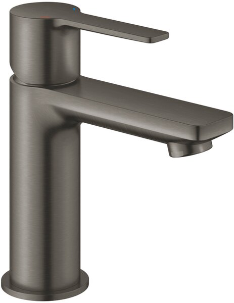 Grohe Lineare - Miscelatore per lavabo con bocca Push-Open, Grafite dura spazzolata 23791AL1