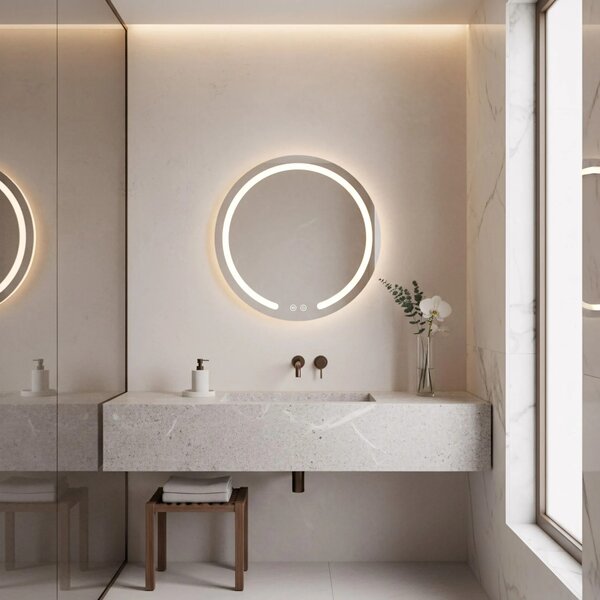 Specchio LED 50cm Modern