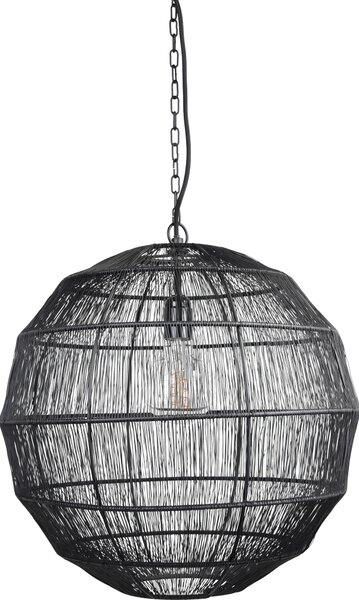 Lampada a sospensione Vida Large - Nero - Ø45
