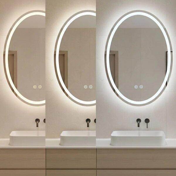 Specchio LED Marco 60x80 cm