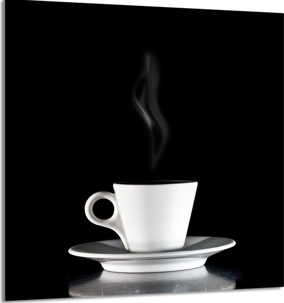 PIATTO IN VETRO PER CUCINA 60x65 Caffè