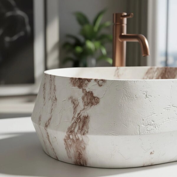 Lavabo da appoggio Rea Zoe Travo