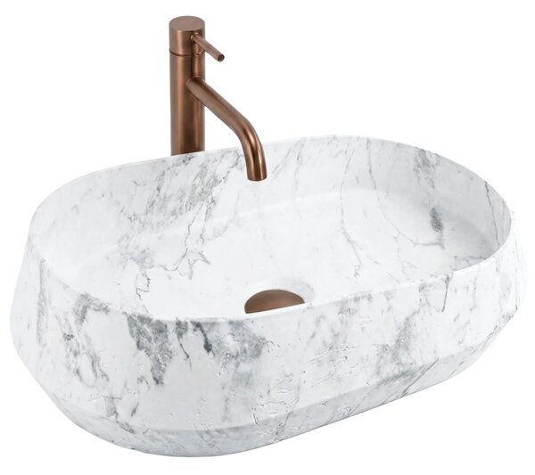 Lavabo da appoggio Rea Zoe Dune