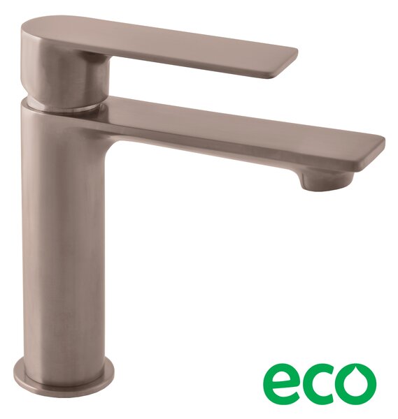 RAV Slezák Miscelatore per lavabo NIL - grigio metallo - spazzolato, Colore: GRIGIO METALLO - spazzolato , Finitura superficiale: PVD, Dimensione: 1/2''