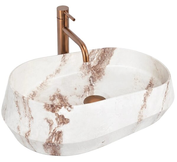 Lavabo da appoggio Rea Zoe Travo