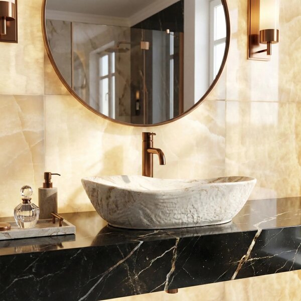 Lavabo da appoggio Rea Emilia Reno