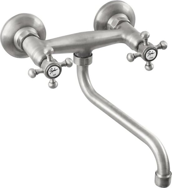 Sapho Reitano Rubinetteria Antea - Miscelatore per lavabo, nichel 3068