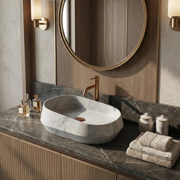 Lavabo da appoggio Rea Zoe Venice
