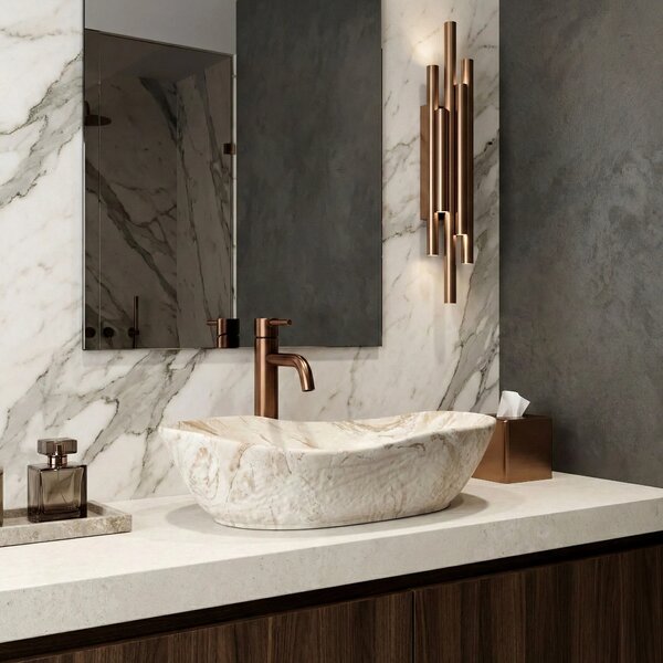 Lavabo da appoggio Rea Emilia Reno
