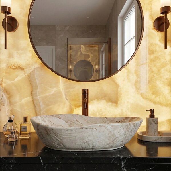 Lavabo da appoggio Rea Emilia Reno