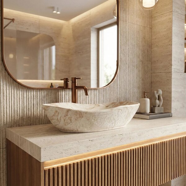 Lavabo da appoggio Rea Emilia Reno