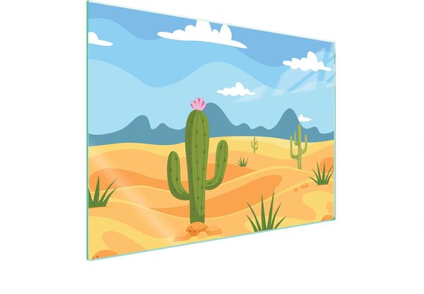 Piastra Di Protezione In Vetrina Per Cactus 70X52